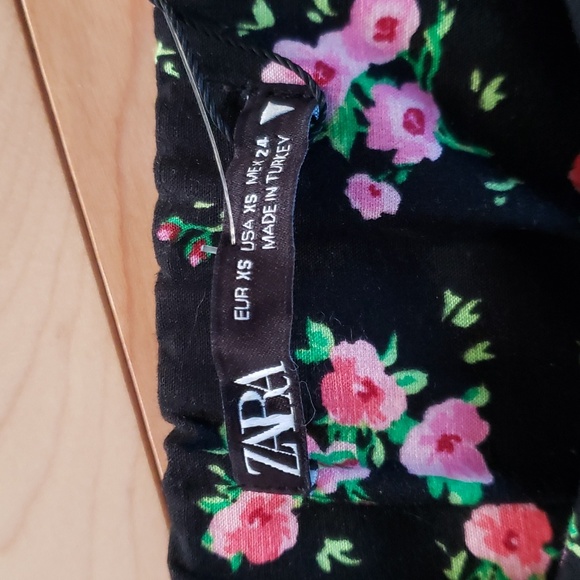 ZARA Floral bustier corset - Picture 9 of 11